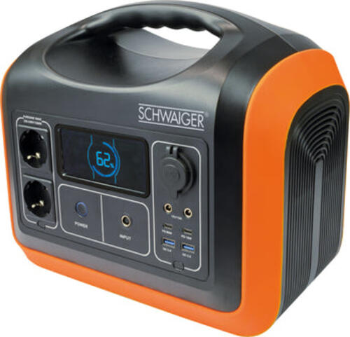 Schwaiger SOPS1200 Tragbare Power Station Lithium-Eisen-Phosphat (LiFePO4) 310000 mAh 3600 W 11 kg