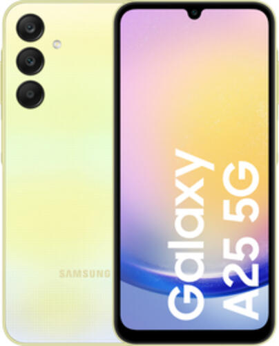 Samsung Galaxy A25 5G A256B/DSN 128GB gelb, 6.5 Zoll, 50.0MP, 6GB, 128GB, Android Smartphone