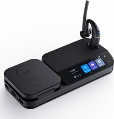 Yealink 1208653 Kopfhörer & Headset Kabellos im Ohr Büro/Callcenter USB Typ-C Bluetooth Schwarz