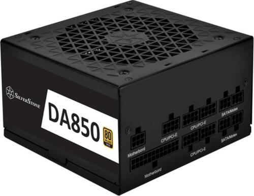 Silverstone SST-DA850R-GMA Netzteil 850 W 20-pin ATX ATX Schwarz