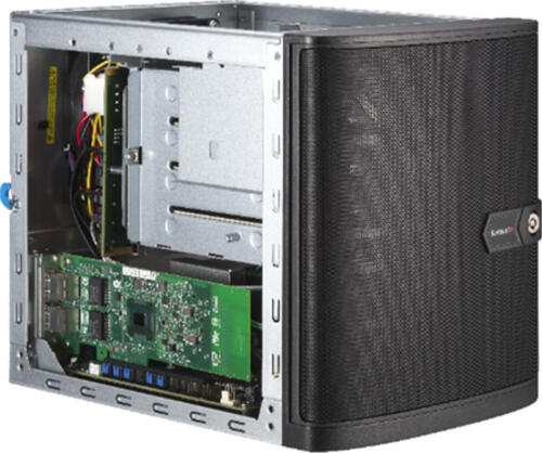 Supermicro SYS-521R-T PC/Workstation Barebone Mini-Tower Schwarz