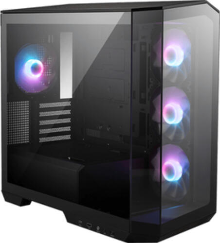 MSI MAG PANO M100R PZ Micro Tower Schwarz