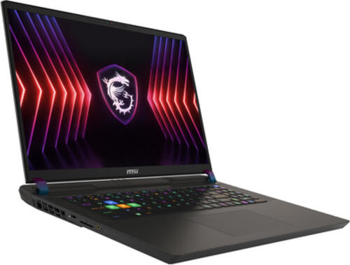 MSI Vector 17 HX A13VIG-673 Intel Core i9 i9-13980HX Laptop 43,2 cm (17) Quad HD+ 32 GB DDR5-SDRAM 2 TB SSD NVIDIA GeForce RTX 4090 Wi-Fi 6E (802.11ax) Windows 11 Home Schwarz