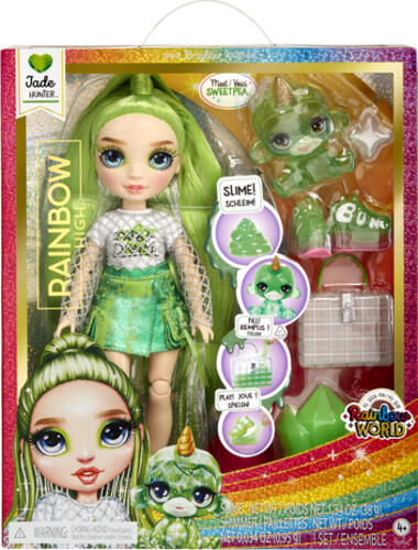 Rainbow High Classic Rainbow Fashion Doll- Jade (green)