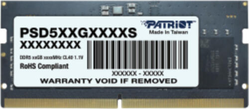 Patriot Memory Signature PSD532G56002S Speichermodul 32 GB 1 x 32 GB DDR5 5600 MHz