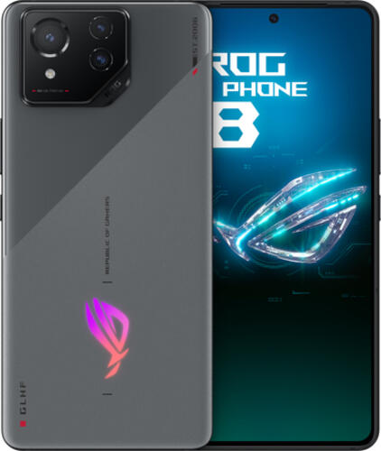 ASUS ROG Phone 8 AI2401-12G256G-GY-EU 17,2 cm (6.78) Dual-SIM Android 14 5G 12 GB 256 GB 5500 mAh Grau