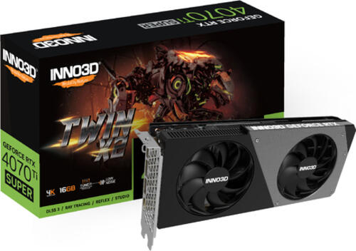 Inno3D GEFORCE RTX 4070 Ti SUPER TWIN X2 NVIDIA 16 GB GDDR6X