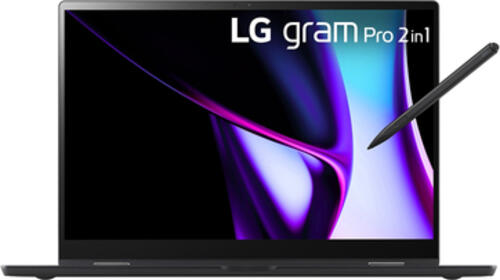 LG Gram Pro 16T90SP Intel Core Ultra 7 155H Hybrid (2-in-1) 40,6 cm (16) Touchscreen WQXGA+ 16 GB LPDDR5x-SDRAM 1 TB SSD Wi-Fi 6E (802.11ax) Windows 11 Pro Schwarz