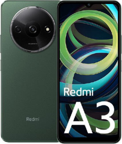 Xiaomi Redmi A3 64GB Forest Green, 6.71 Zoll, 8.0MP, 3GB, 64GB, Android Smartphone