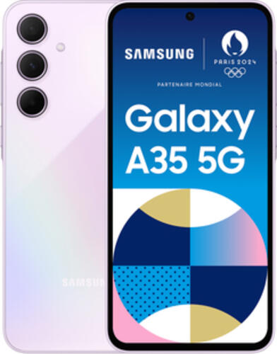 Samsung Galaxy A35 5G A356B/DS 256GB Awesome Lilac, 6.6 Zoll, 50.0MP, 8GB, 256GB, Android Smartphone