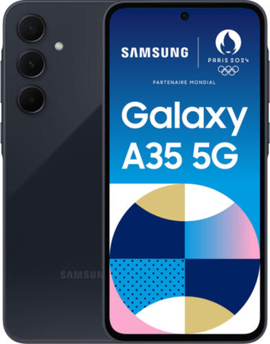 Samsung Galaxy A35 5G 16,8 cm (6.6) Hybride Dual-SIM Android 14 USB Typ-C 6 GB 128 GB 5000 mAh Navy