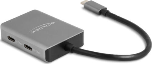 DeLOCK USB 10 Gbps 4 Port USB Type-C Hub mit USB Type-C Anschluss