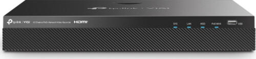 TP-Link VIGI NVR2016H-16MP Netzwerk-Videorekorder (NVR) Schwarz