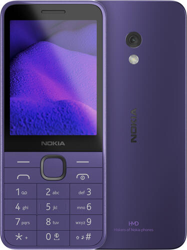 Nokia 235 4G (2024) 7,11 cm (2.8) Violett Funktionstelefon
