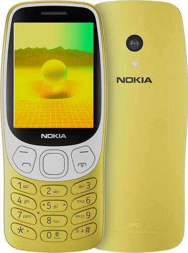 Nokia 3210 6,1 cm (2.4) Gelb Funktionstelefon