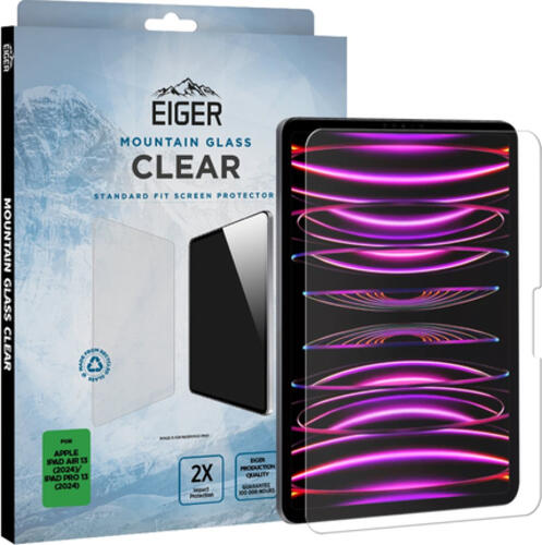 EIGER EGSP00971 Tablet-Bildschirmschutz Klare Bildschirmschutzfolie Apple 1 Stück(e)