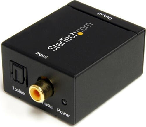 StarTech.com SPDIF Digital Koaxial und Toslink (Optisch) auf Stereo RCA Audio Konverter