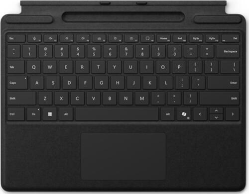 MS C. Surface Pro Keyboard + Stiftaufbewahrung Black