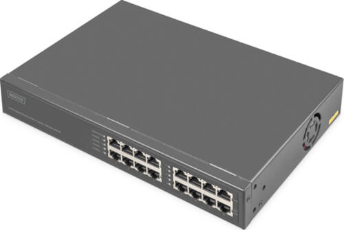 Digitus 8-Port Gigabit Ethernet PoE Injektor, 802.3bt, 250 W