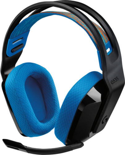 Logitech G G535 Kopfhörer Kabellos Kopfband Gaming Schwarz, Blau