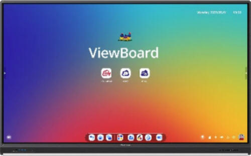 Viewsonic IFP7553 Interaktives Whiteboard 165,1 cm (65) 3840 x 2160 Pixel Touchscreen Schwarz