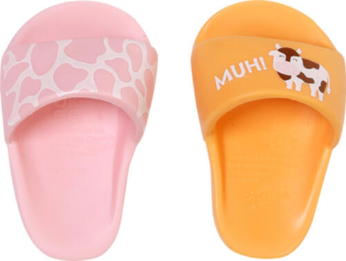 BABY born Slippers 3 ass. 43cm Puppenschuhe