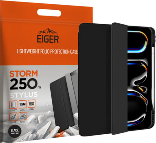 EIGER EGSR00235 Tablet-Schutzhülle 33 cm (13) Folio Schwarz