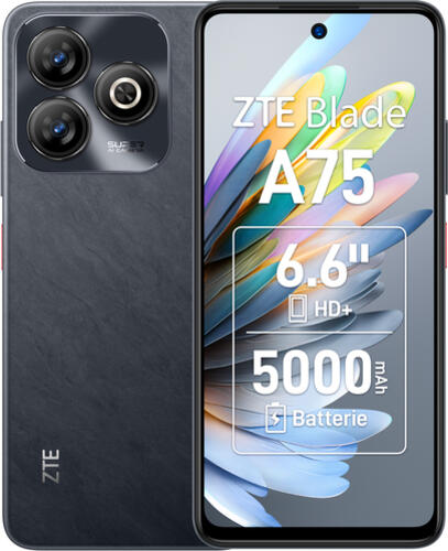 ZTE Blade A75 schwarz