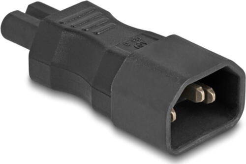 DeLOCK Netzadapter IEC 60320 - C14 auf C7, Stecker / Buchse, 2,5 A, gerade