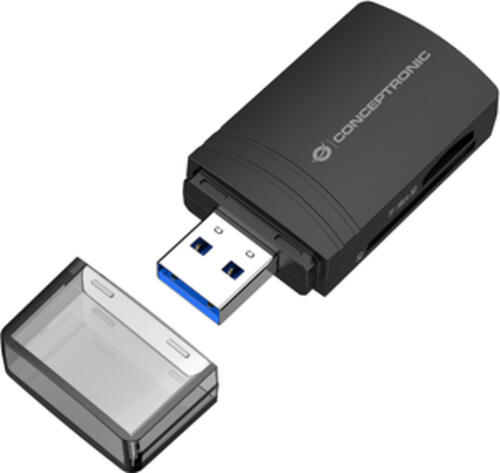 Conceptronic BIAN06B SD TF/MicroSD 4.0 Kartenleser, UHS-II, USB 3.0, 5Gbps