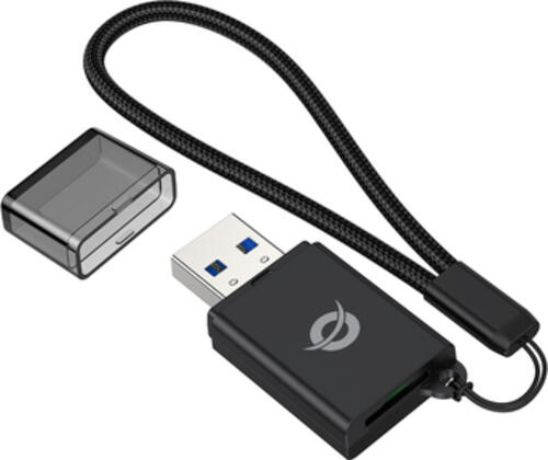 Conceptronic BIAN07B TF/MicroSD 3.0 Kartenleser, UHS-I, USB 3.0, 5Gbps