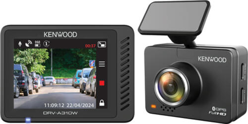 Kenwood DRV-A310W Dashcam Full HD WLAN Gleichstrom Schwarz