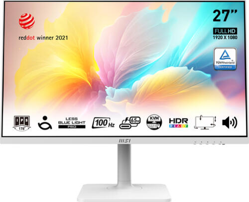 MSI Modern MD272XPWDE Computerbildschirm 68,6 cm (27) 1920 x 1080 Pixel Full HD LCD Weiß