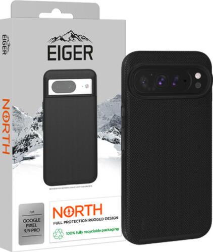 Eiger North Case für Google Pixel 9/9 Pro schwarz