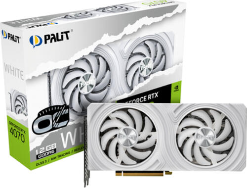 VGA Palit RTX4070 12GB Dual OC white