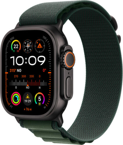 Apple Watch Ultra 2 OLED 49 mm Digital 410 x 502 Pixel Touchscreen 4G Schwarz GPS