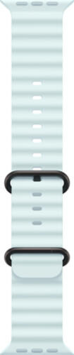 Apple MYP83ZM/A Intelligentes tragbares Accessoire Band Blau Fluor-Elastomer, Titan