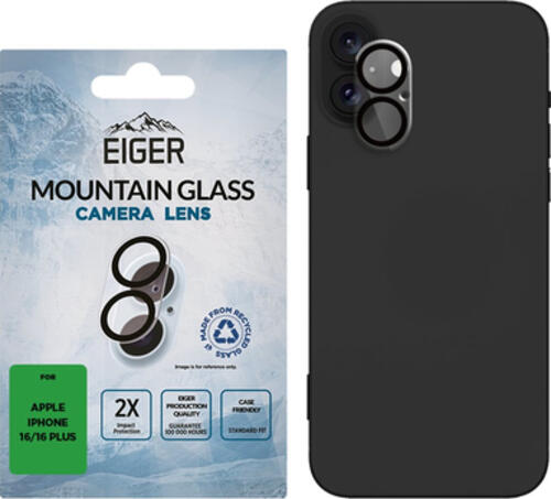 EIGER EGSP00983 Display-/Rückseitenschutz für Smartphones Kameraobjektivschutz Apple 1 Stück(e)