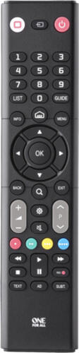 One For All TV Replacement Remotes URC1311 Fernbedienung IR Wireless Drucktasten