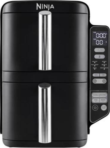 Ninja SL300EU Fritteuse Doppel 7,6 l Eigenständig 2470 W Low Fat Fritteuse Schwarz