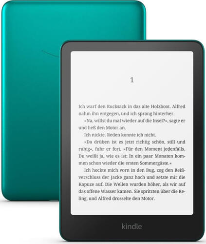 Amazon Kindle Paperwhite Signature Edition eBook-Reader Touchscreen 32 GB WLAN Grün, Metallisch