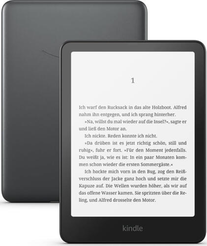 Amazon Kindle Paperwhite Signature Edition eBook-Reader Touchscreen 32 GB WLAN Schwarz, Metallisch