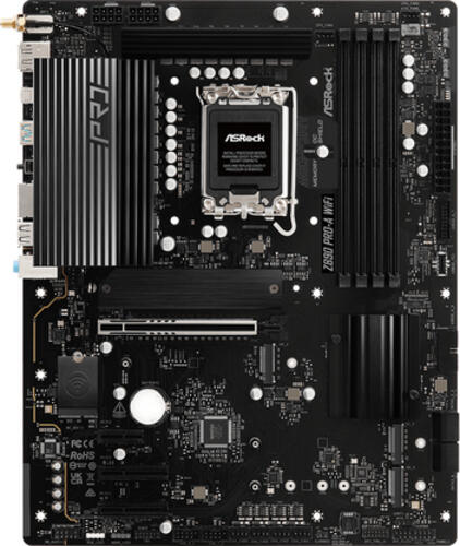 ASRock Z890 Pro-A WiFi          1851 ATX                DDR5 retail