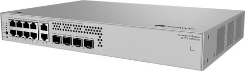 HUAWEI Data Communication S220S S220S-10PN4JX S220S-10PN4JX 8x10/100/1000BASE-T ports 6xPoE+ 2x10/100/1000/2,5GBASE-T Ports PoE+