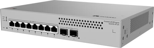 HUAWEI Data Communication S220S-8T2X S220S-8T2X S220S-8T2X 8x10/100/1000BASE-T ports 2x10GE SFP+ ports built-in AC power Fanless