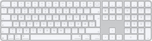 APPLE Magic Keyboard with Touch ID and Numeric Keypad for Mac models with Apple silicon - Norwegian - White Keys