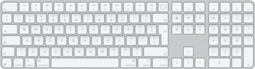 APPLE Magic Keyboard with Touch ID and Numeric Keypad for Mac models with Apple silicon - International English - White Keys