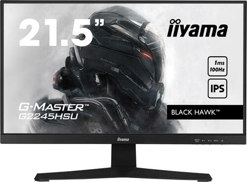 IIYAMA 54.5cm (21.5") G2245HSU-B2  16:9 HDMI+DP+2xUSB IPS