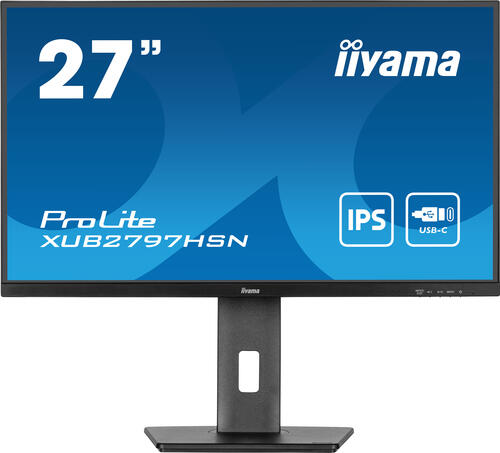 IIYAMA 68.5cm (27")   XUB2797HSN-B2 16:9  HDMI+DP+USB-C