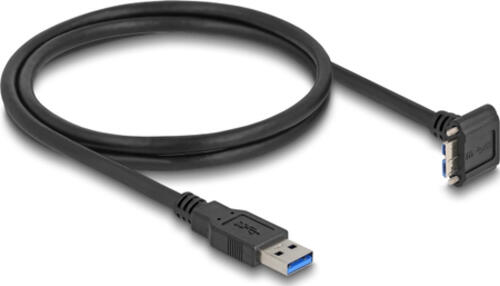 DELOCK USB 5Gbps Kabel USB TypA St zu USB Micro-B St 18mm sw